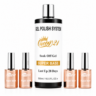 Queen Super Base Refill 16oz (Free 4x0.5oz Bottles)