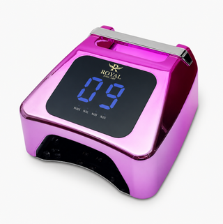 Royal 80W Chrome Color UV/LED Light - DARK PINK