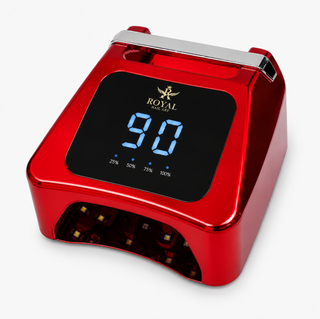 Royal 80W Chrome Color UV/LED Light - RED