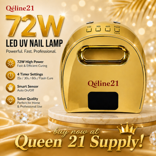 Queline21 UV/LED Light 72W - GOLD
